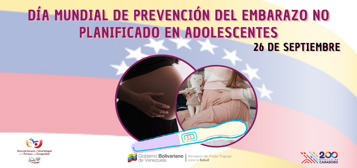 Día Mundial De Prevención Del Embarazo No Planificado En Adolescentes Portal De La Dirección 1700